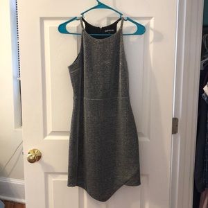 Express metallic party dress